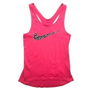 Nike Pro Pink Dri-Fit Racerback Tank Size Small